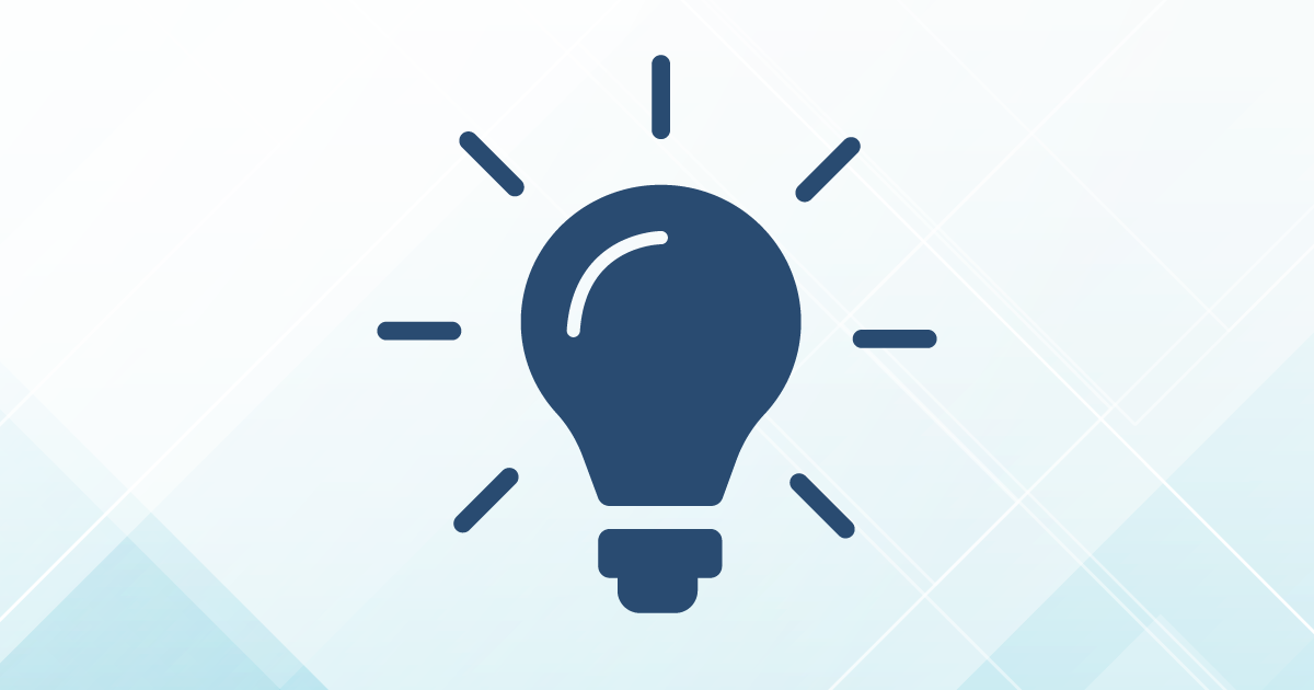 Icon of a lightbulb representing Recommendations