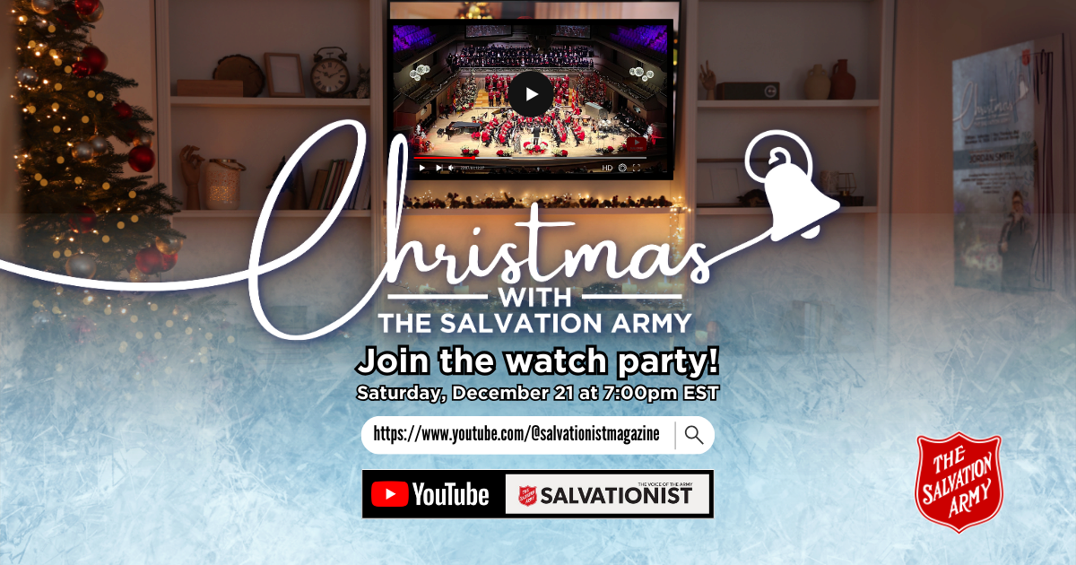 Christmas with The Salvation Army Watch Party