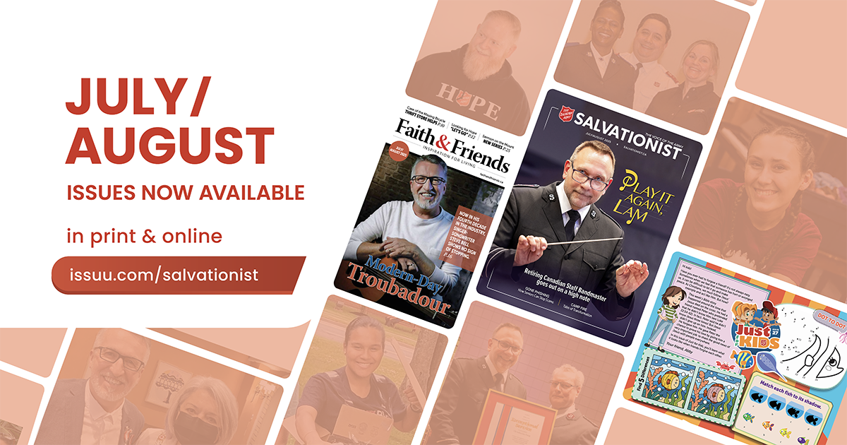 July and August editorial issues are now available.