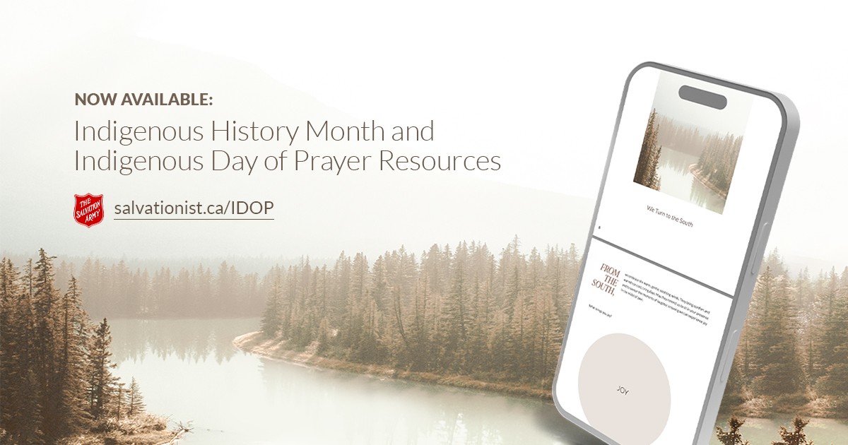 Now Available, Indigenous History Month and Indigenous Day of Prayer Resources