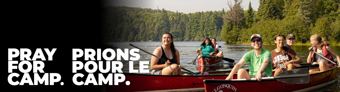 Camp Staff in Canoes