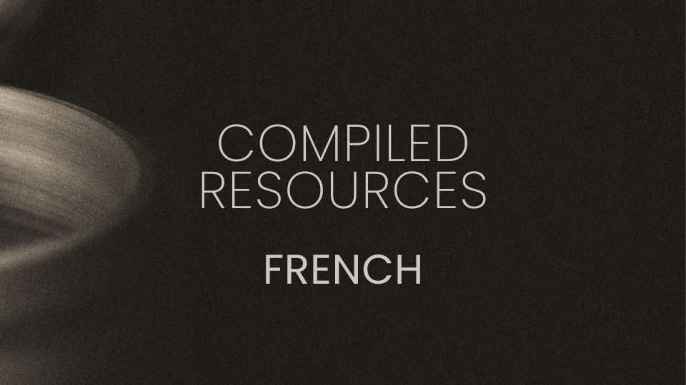 Compiled Resources FR