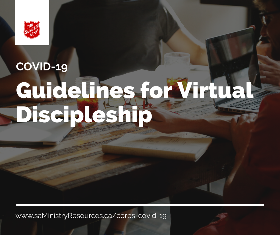 Guidelines for Virtual Discipleship Guidelines for Virtual Discipleship