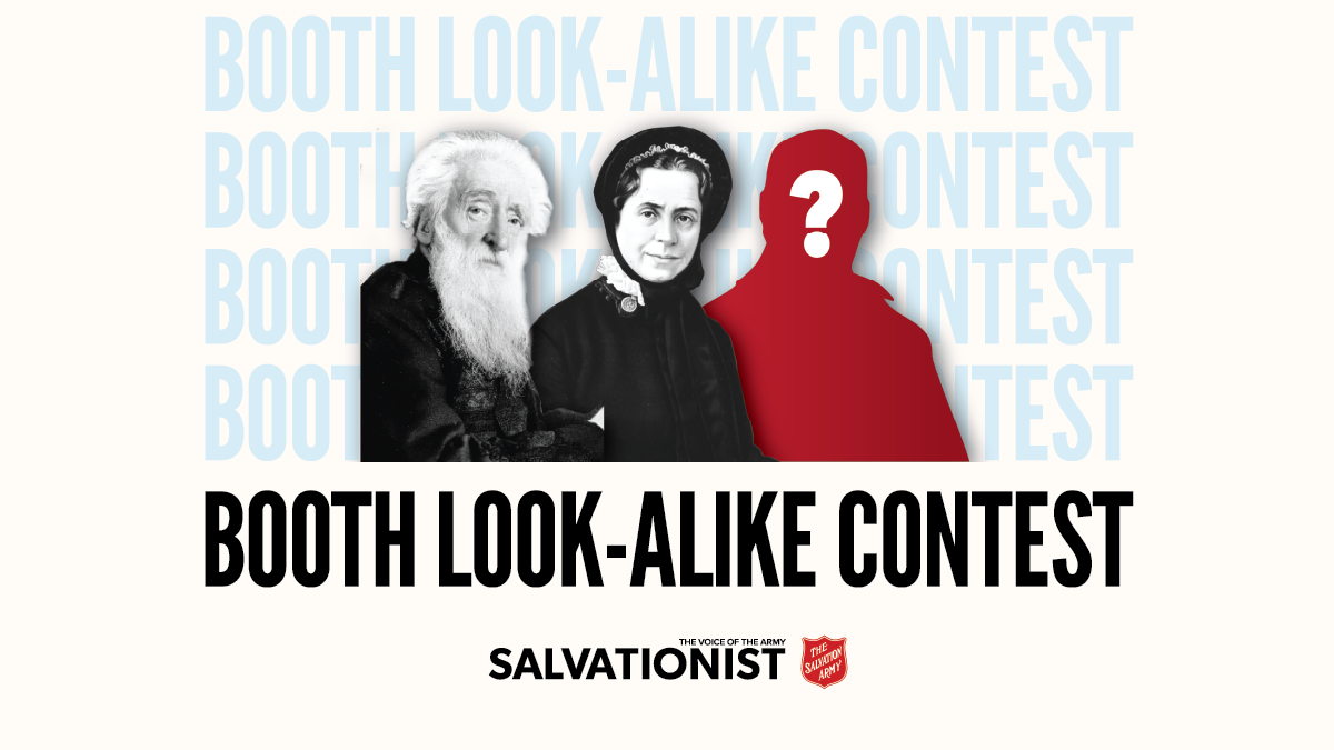 Booth Look-Alike Contest. 