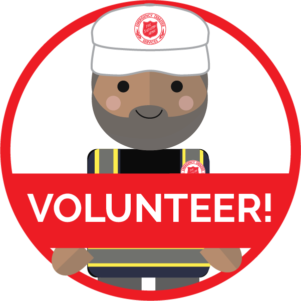 volunteer with us button