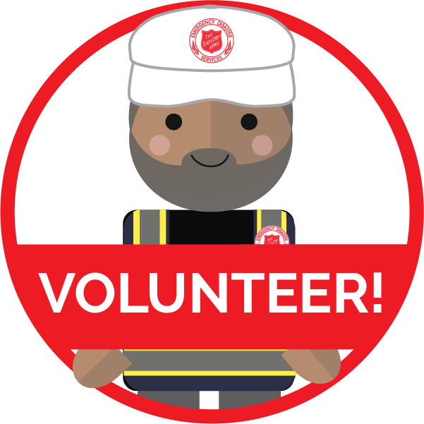 Volunteer with us button