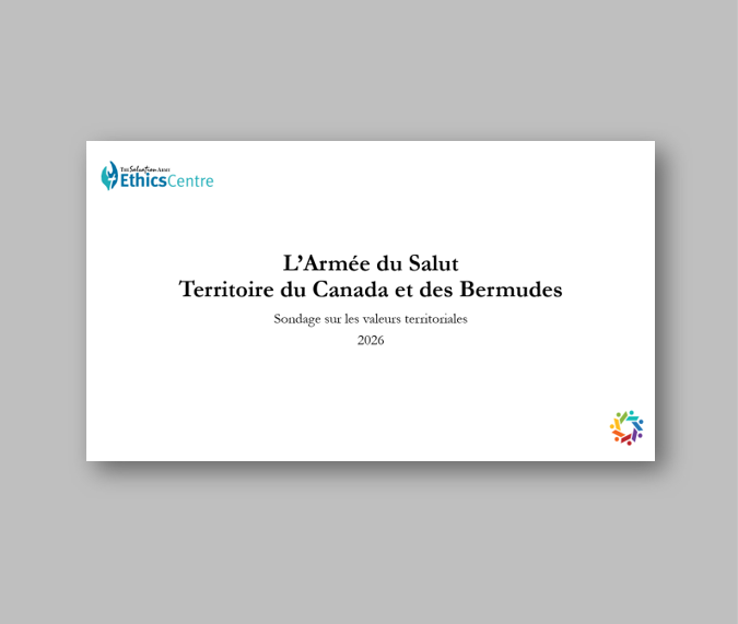 Sondage sur les valeurs territoriales - résultats
