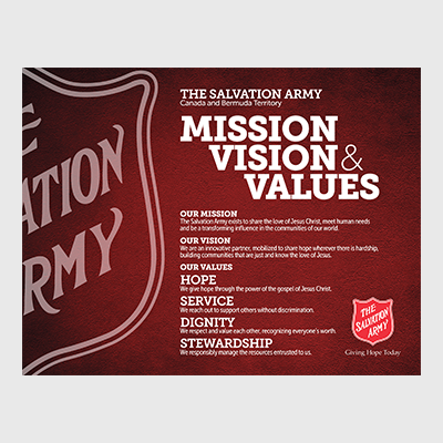 Mission, Vision and Values