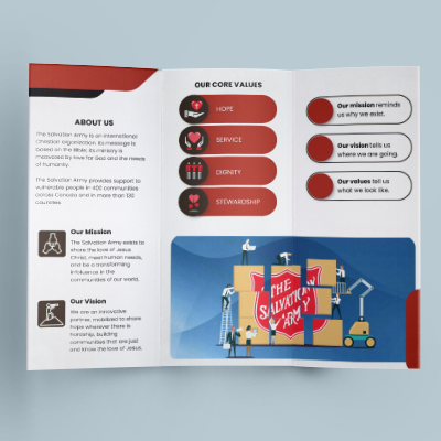 Mission, Vision, and Values Pamphlet