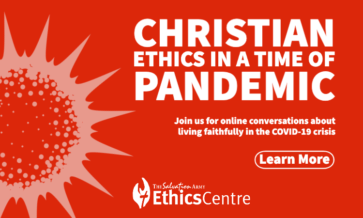 Christian Ethics in a Time of Pandemic, a four week conversation series.