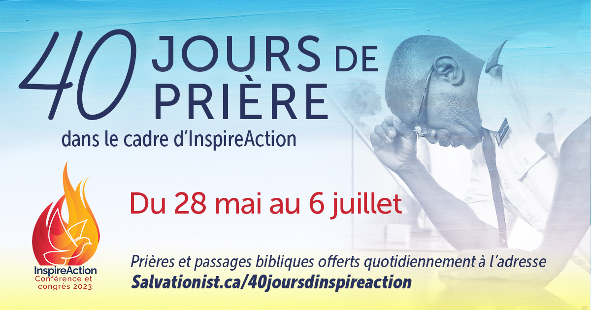40 Jours de Prière Salvation Army Canada