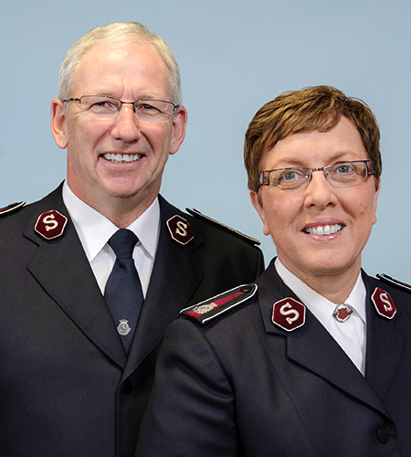 General Brian Peddle and Commissioner Rosalie Peddle headshot