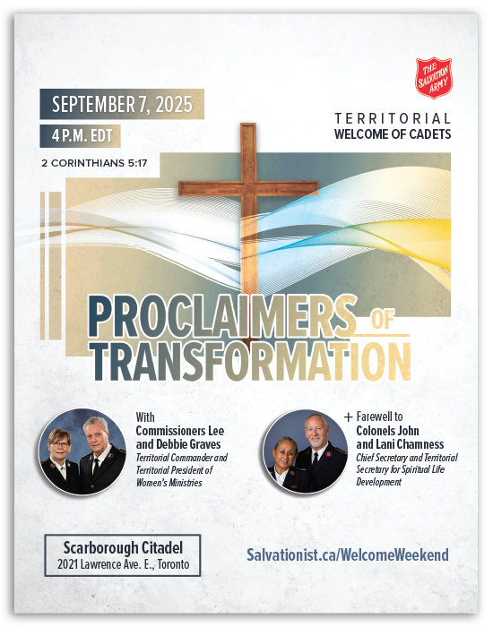 2025 Welcome Weekend poster PDF