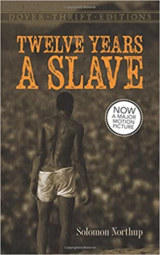 Book cover of Twelve Years a Slave by Solomon Northup.