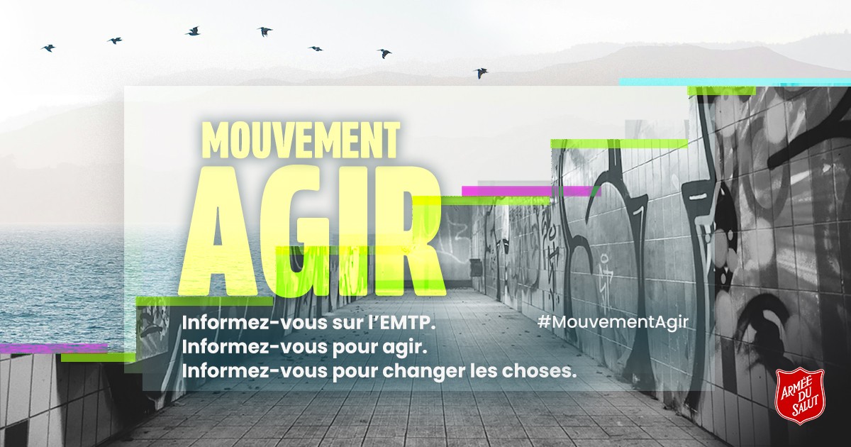 Bannière promotionnelle du mouvement agir 2025