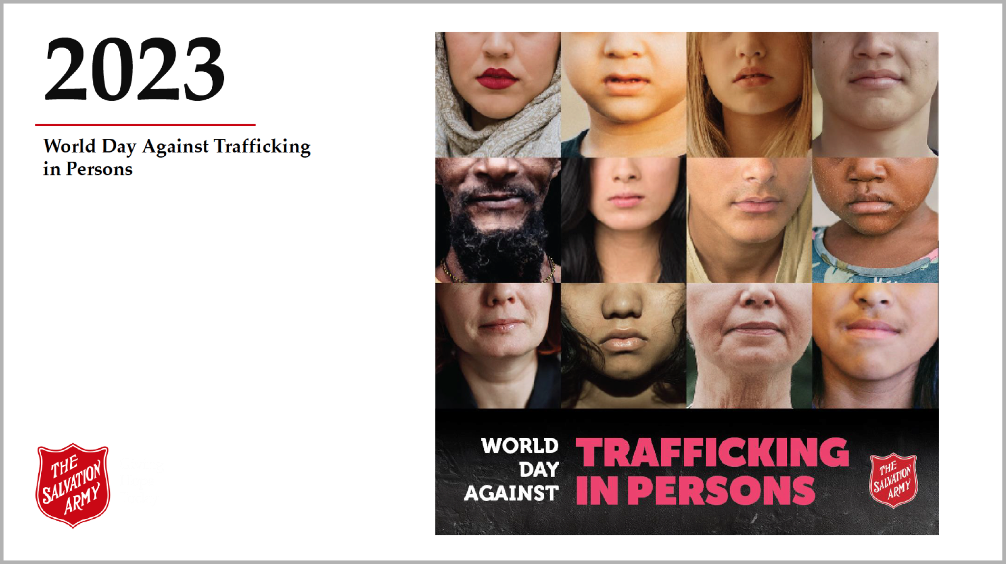 2023 World day against trafficking in persons toolkit