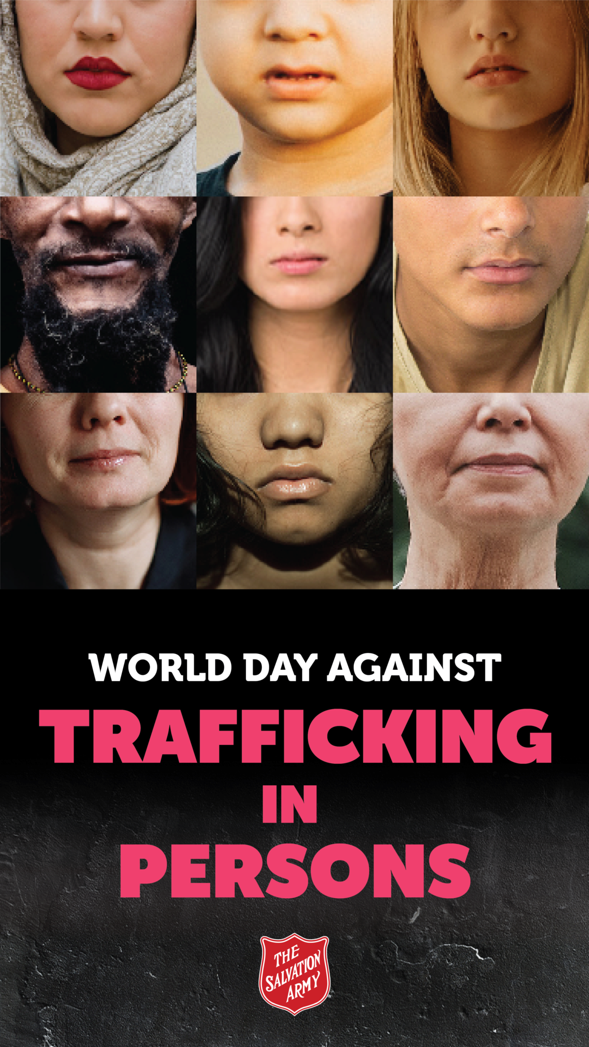 World day against trafficking in persons Image for Instagram story