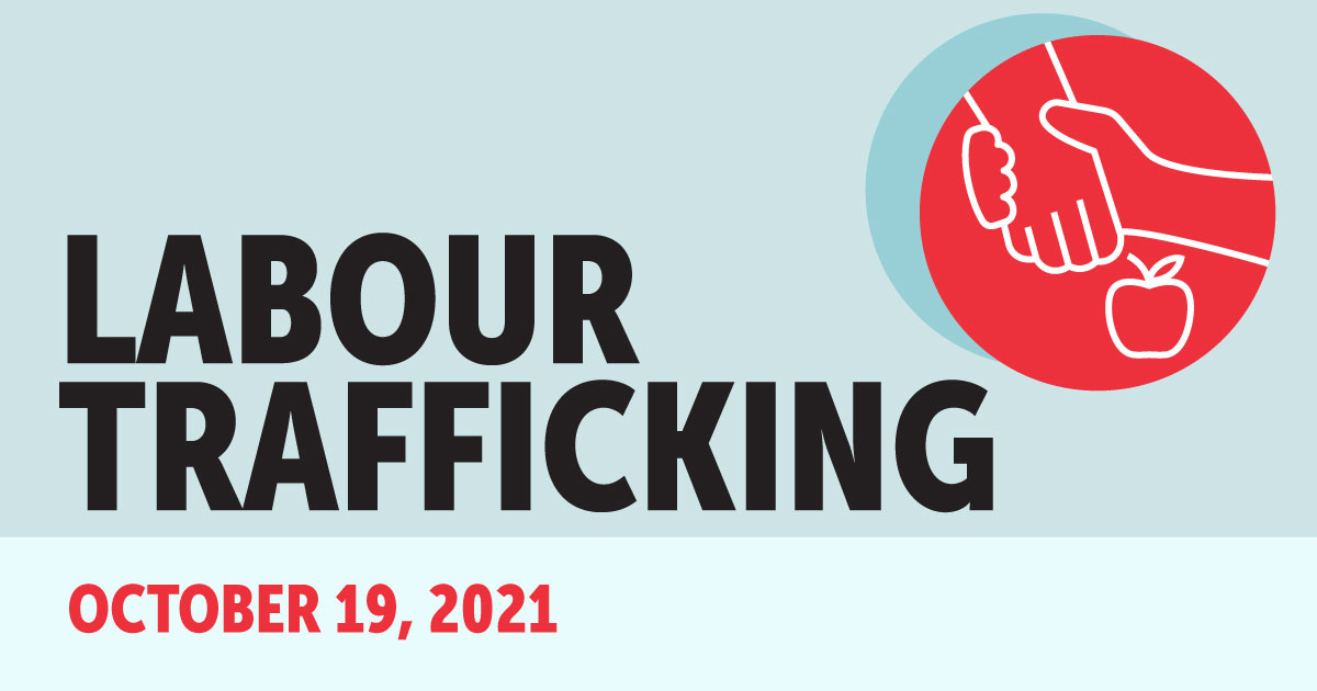 Labour Trafficking graphic