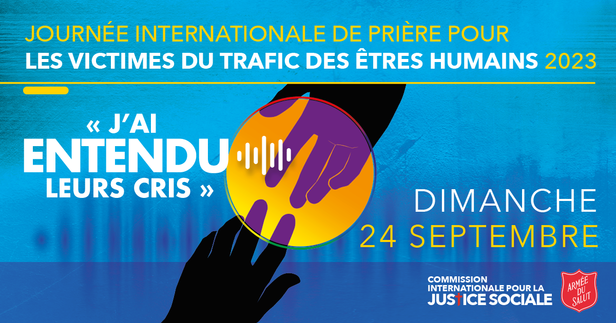 Journée Internationale de Prière pour les Victimes du Trafic des êtres Humains 2023