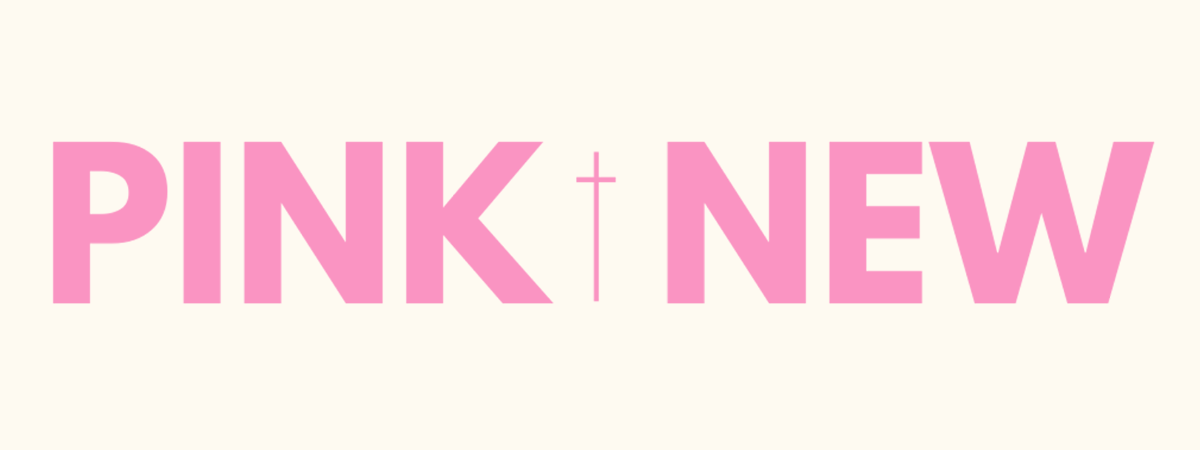 Pink and New logo