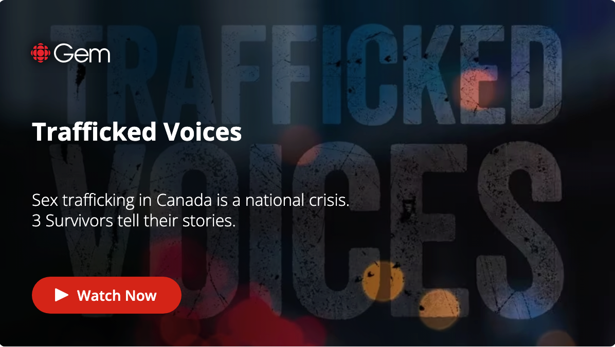 Click here to watch CBC Gem (2023), Trafficked Voices video.