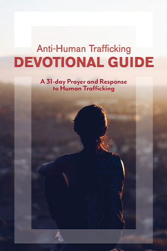Anti-Human Trafficking Devotional Guide Cover