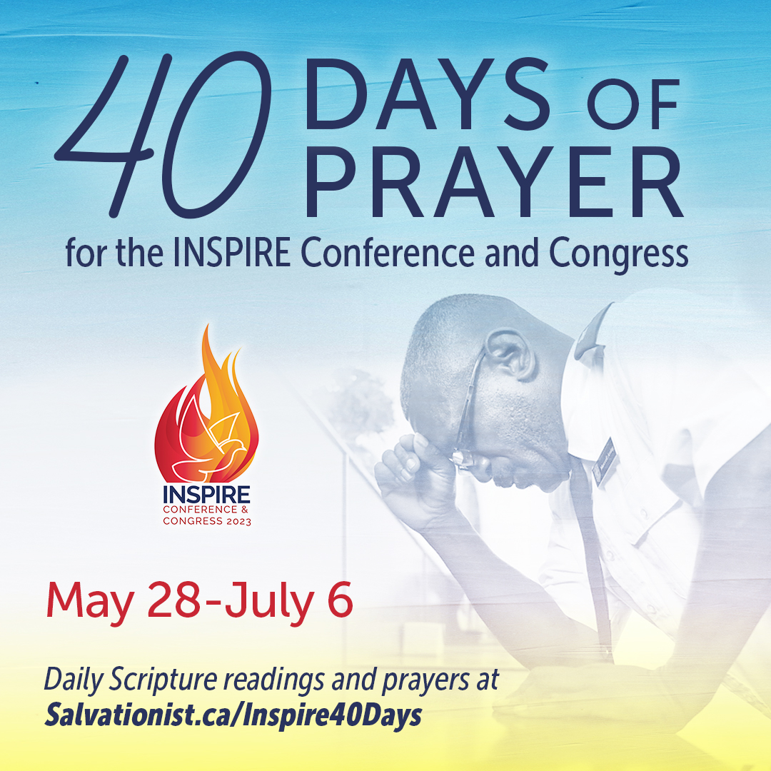40 days of prayer social media graphics