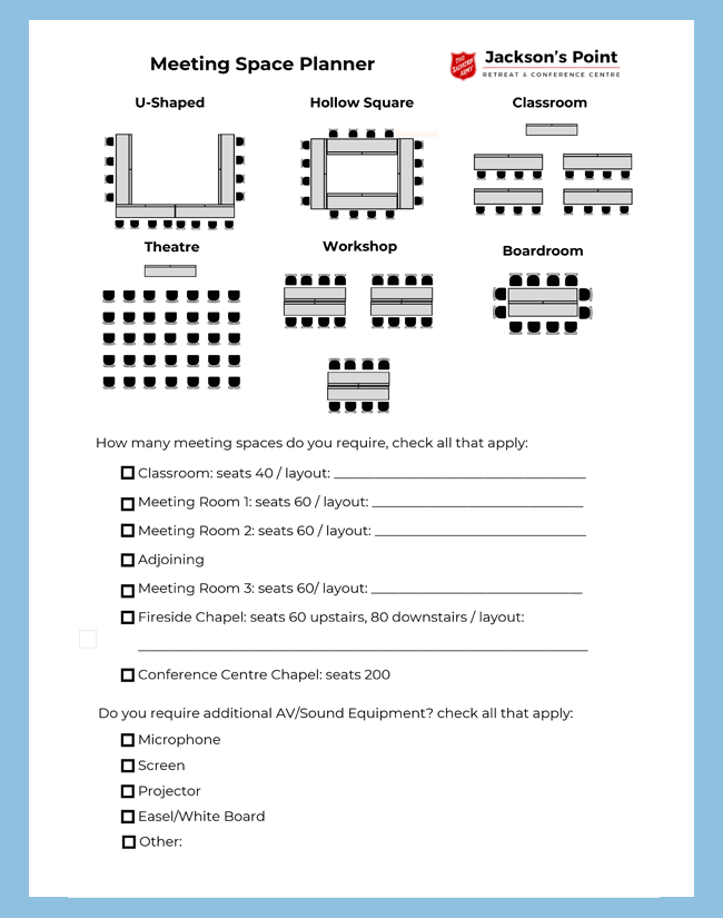 Meeting Space Planner PDF