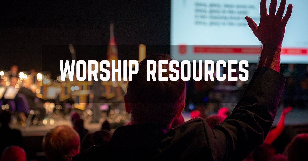 Worship Resources Salvation Army Canada