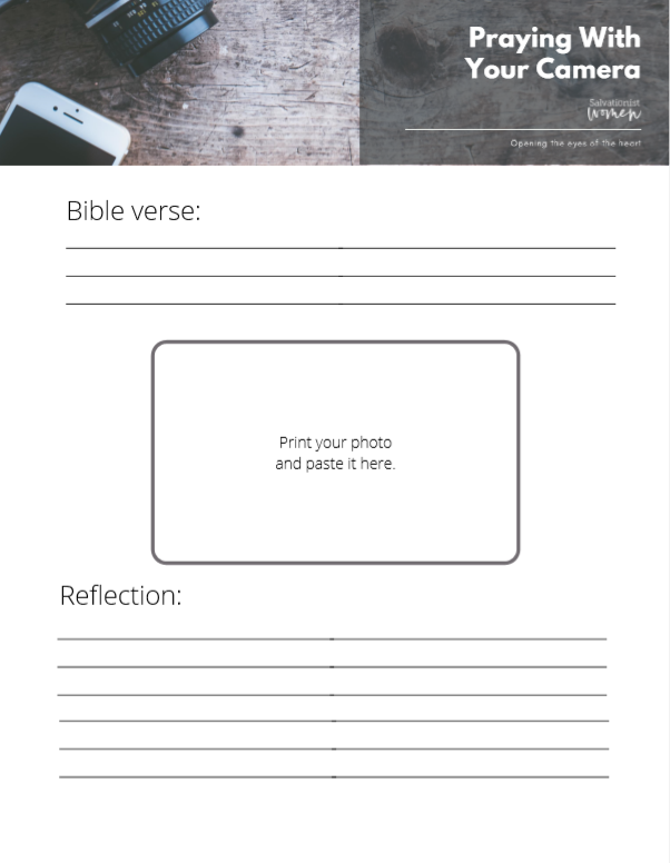 Praying with your camera journal (PDF)