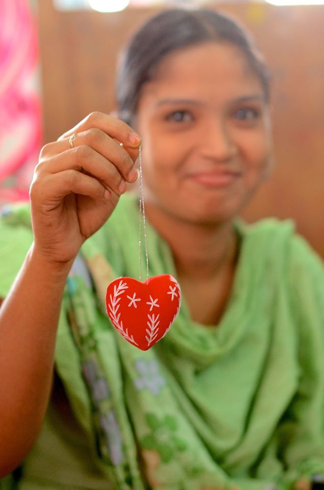 Women's Ministries Others woman with red heart