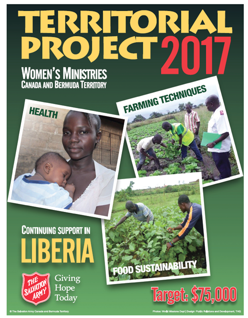 WM Territorial Project Women's Ministries Territorial Project poster