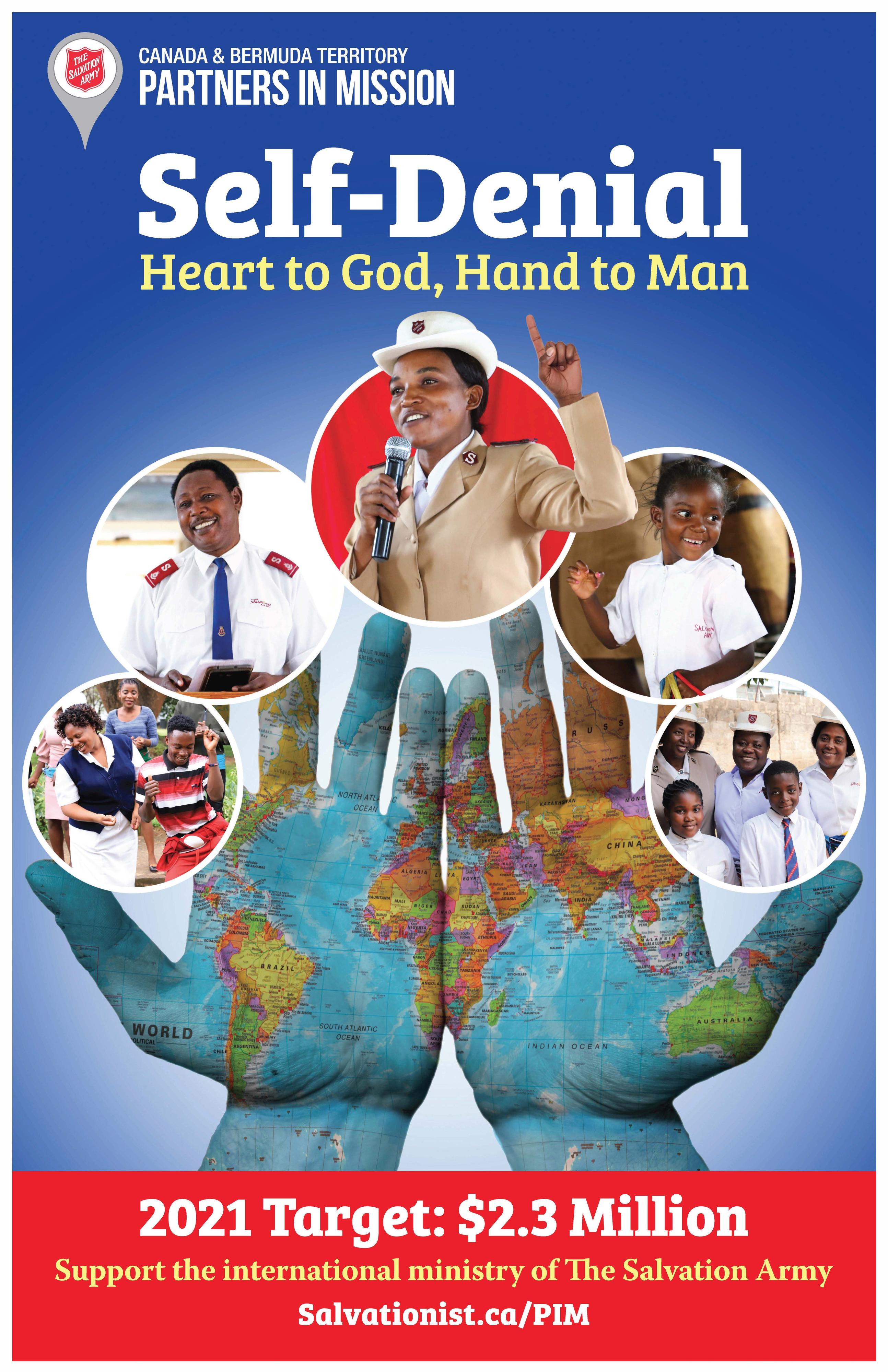 Partners in Mission 2021 Poster Highlighting Zambia graphic