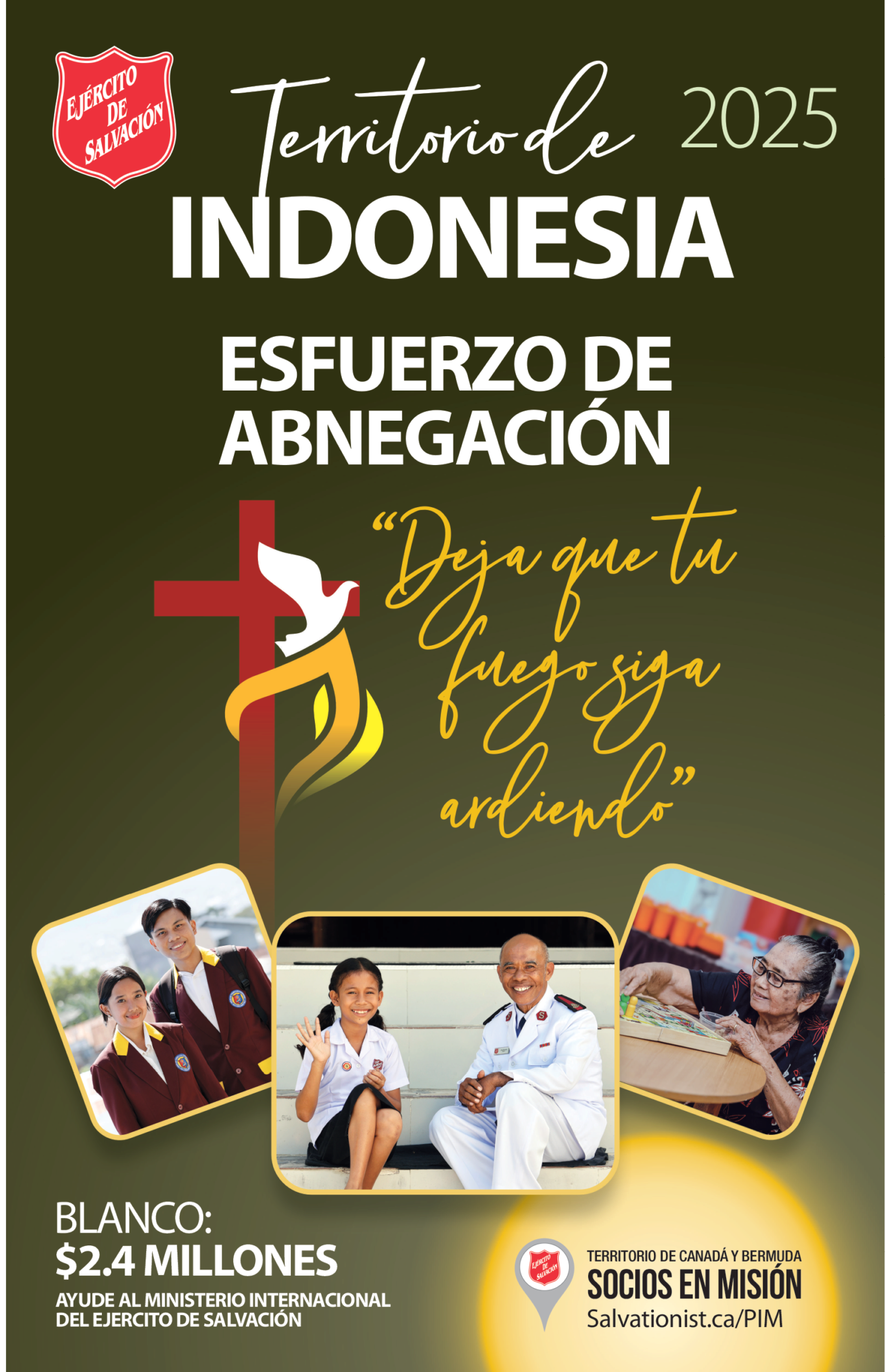 Partners in Mission poster 2024 in Spanish