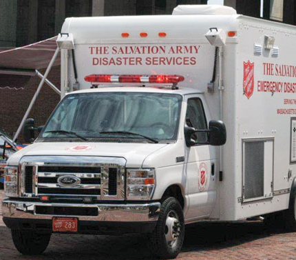 Salvation Army Provides Support in Boston