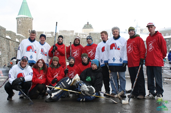 Salvation Army Shelter Residents Play Nordiques