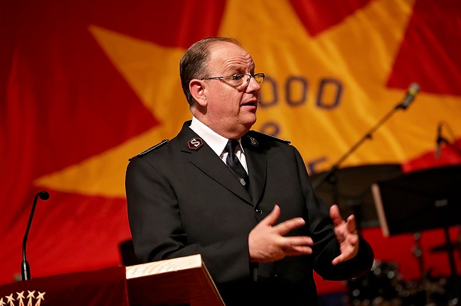 General and Commissioner Cox Inspire Salvationists in USA