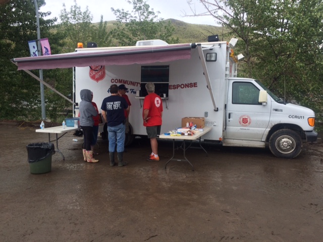 Army Assists After Floods Hit Cache Creek