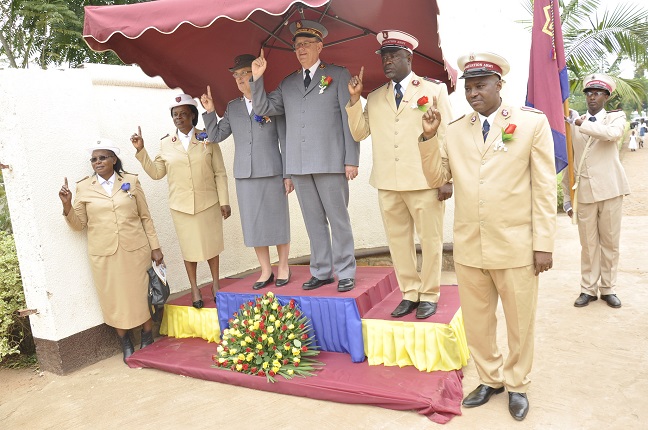 General and Commissioner Cox Lead Rwanda and Burundi Anniversary Celebrations