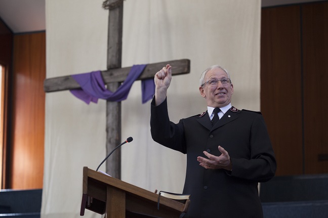 Commissioner Peddle Brings Easter Message of "Living Hope"