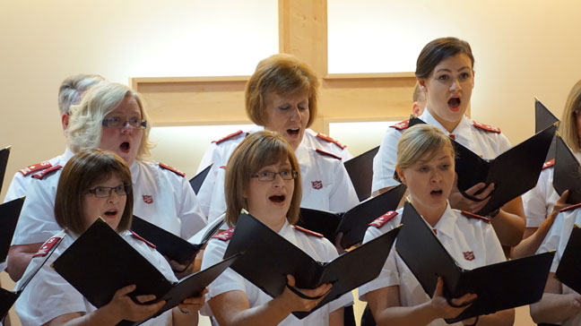 Canadian Staff Songsters Dedicated for Ministry